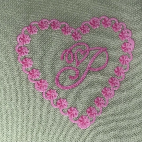 VS PINK Pale Petal V-Day Ivy Fleece Campus Sweatpants - Picture 5 of 5